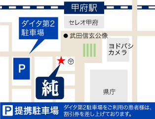 津田沼ブラン歯科・矯正歯科の地図